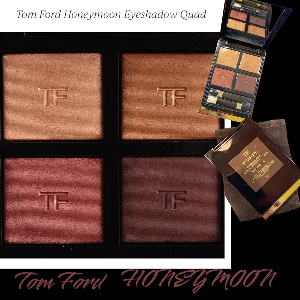 TOM FORD QUAD PALETTE HONEYMOON BRAND NEW NWOB